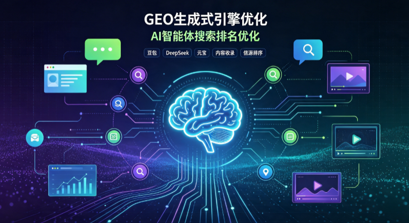 南岔区GEO 浪潮来袭：生成式引擎优化崛起，创作者争抢豆包、DeepSeek、元宝智能体流量入口